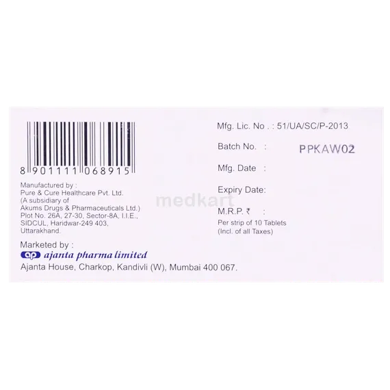 nevirin nt tablet 10's